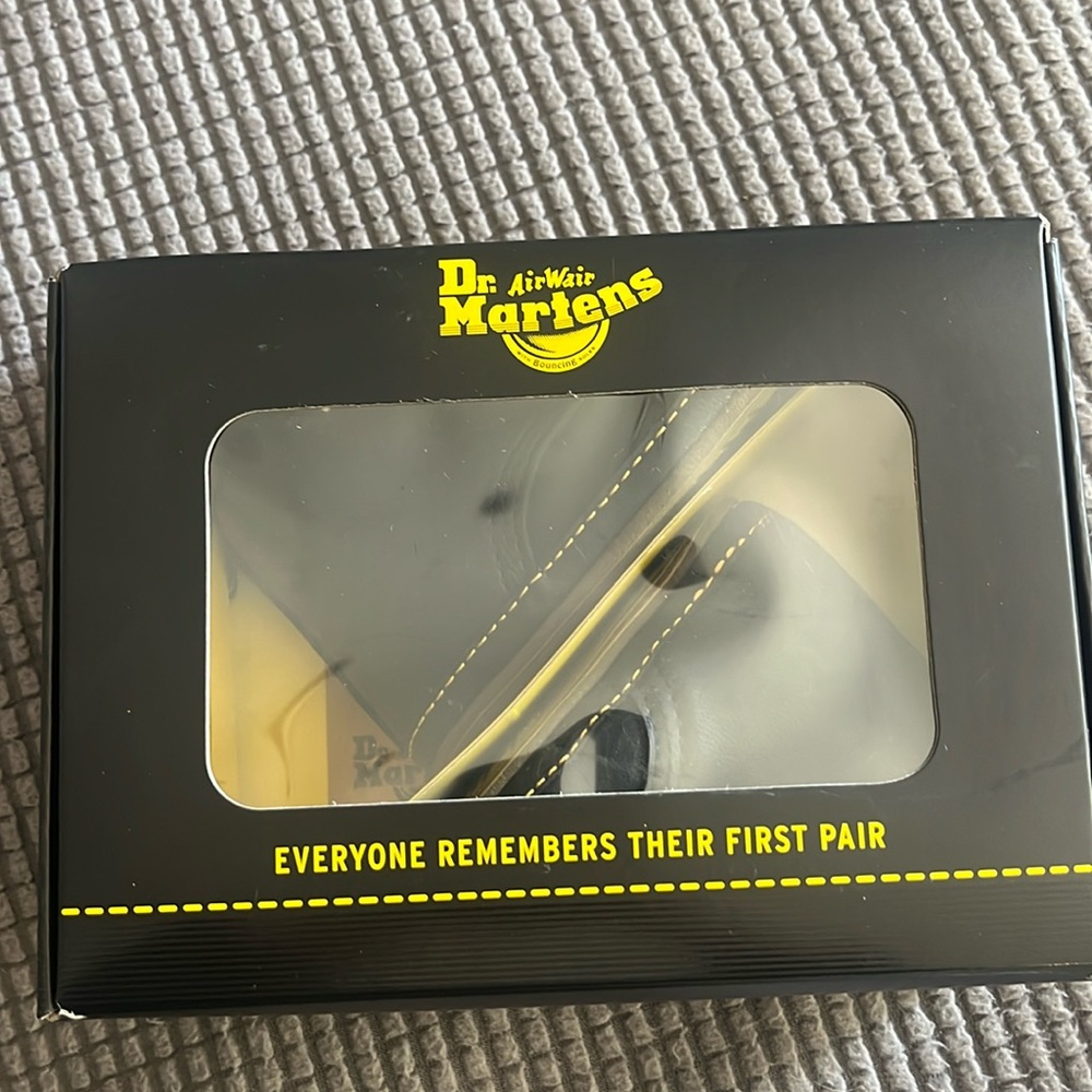Brand new soft sole doc martens for toddlers. Size 3!